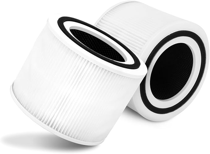 Core 300 Replacement Filter Compatible with Levoit Core 300,3 in 1 Pre-Filter,H13 True HEPA,Carbon Filter,Part Core 300-RF,Core 300S,Core P350,P350-RF,2 Pack