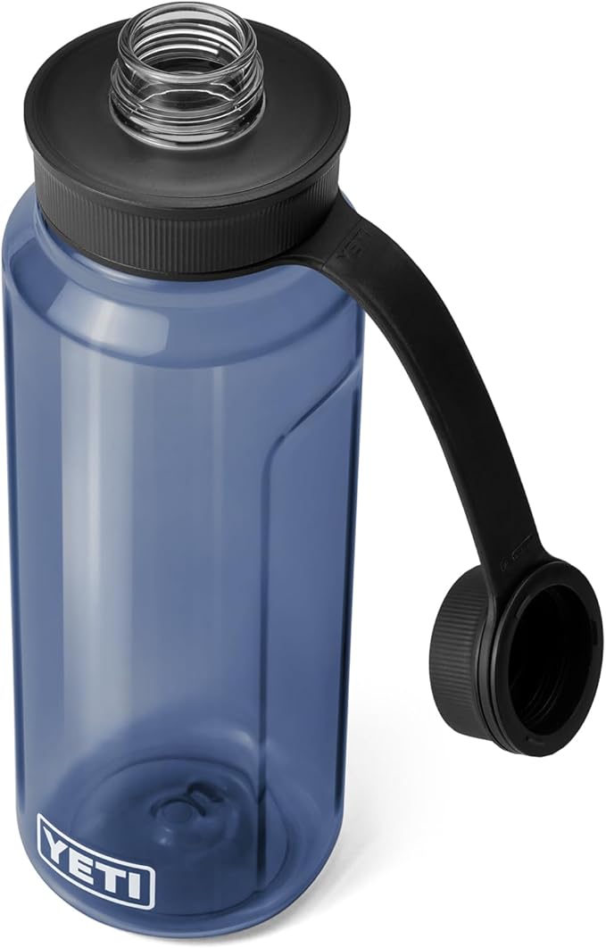 YETI Yonder Water Bottle with Yonder Tether Cap, Lightweight, Leakproof and BPA-Free