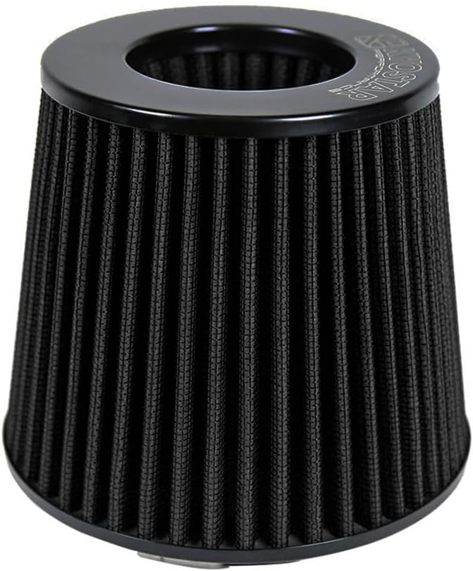Kyostar Universal Black 3.5 Inch 89mm Air Intake Cone Filter Replacement Quality Dry Air Filter