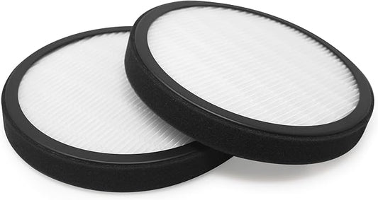 2 Pack of Premium H13 True Hepa Filter Compatible with Pure Enrichment PureZone Halo Air Purifier Model PEAIRDSK Compatible with Sharper Image Personal Air Purifier Item # 207073 207009
