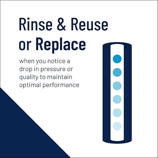 Pentair Pentek R50-BB Big Blue Sediment Water Filter, 10-Inch, Whole House Pleated Polyester Filter Cartridge, 10" x 4.5", 50 Micron