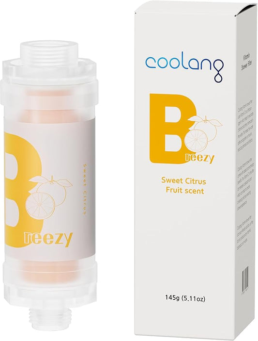 Universal Vita C Shower Filter: Unveil Radiant Skin & Hair with K-Beauty Secrets (Breezy-Sweet Citrus)