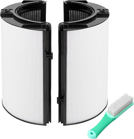 TP07 Replacement Filter Fit For Dyson TP07 TP10 TP06 HP06 TP04 HP04 PH02 PH01 PH03 PH04 HP09 TP09 HP07 HP10 Air Purifier, 360° Combi Glass Efficient and Activated Carbon Filter