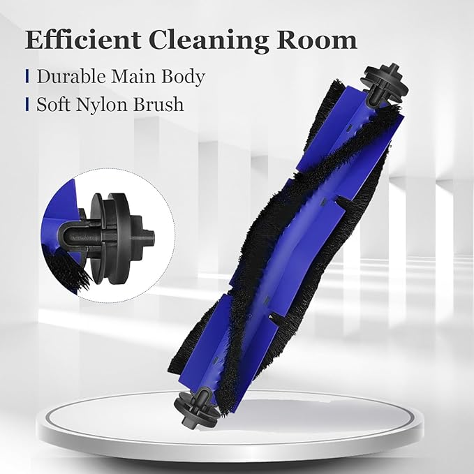 Replacement Main Rolling Brush Set for Eufy X8, Long Lasting and Durable, Spare Accessories for eufy robovac x8 (2Pcs Roller Brush)