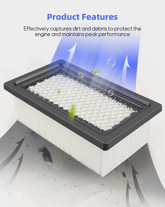 2 Pack AT441536 Cab Air Filter Fit for John Deere 312GR 314G 316GR 317G 318E 318G 319E 320E 320G 323E 324E 324G 325G 326E 328E 329E 330G 331G 332E 332G 333E 333G