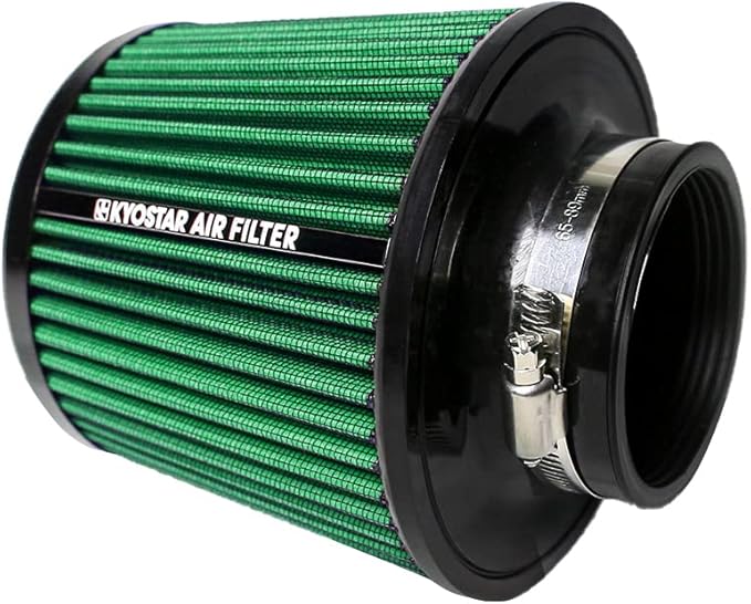 Kyostar Universal Green 3 Inch 76mm Air Intake Cone Filter Replacement Quality Dry Air Filter