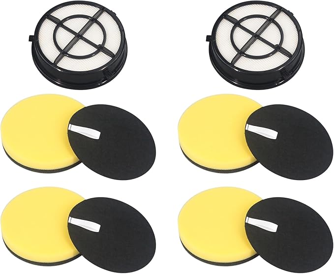 Replacement Filter Compatible with Bissell Pet Hair Eraser Turbo Rewind Vacuum,Fits Models 24613 27909 2790 2790W 2475 24619 (2 Hepa and 4 Foam)