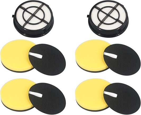 Replacement Filter Compatible with Bissell Pet Hair Eraser Turbo Rewind Vacuum,Fits Models 24613 27909 2790 2790W 2475 24619 (2 Hepa and 4 Foam)