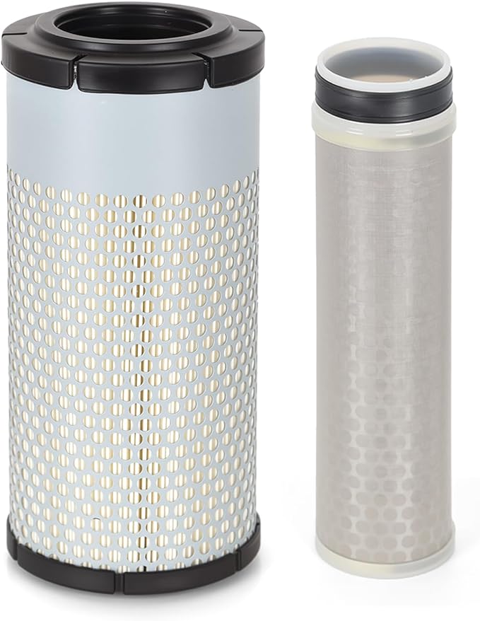 RD158-42270 RD158-42280 Air Filter - Fit for Kubota Excavators KX040-4 JD Excavators 30G 35G 50G - Replace FYD00000374 FYD00001540 WA10854 WA10890
