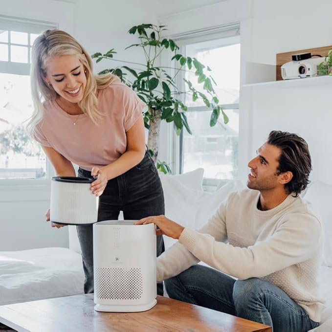 Medify Air MA-14 Genuine Replacement Filter | for Allergens, Wildfire Smoke, Dust, Odors, Pollen, Pet Dander | 3 in 1 with Pre-Filter, H13 HEPA and Activated Carbon | Removal to 0.1 Microns | 2-Pack