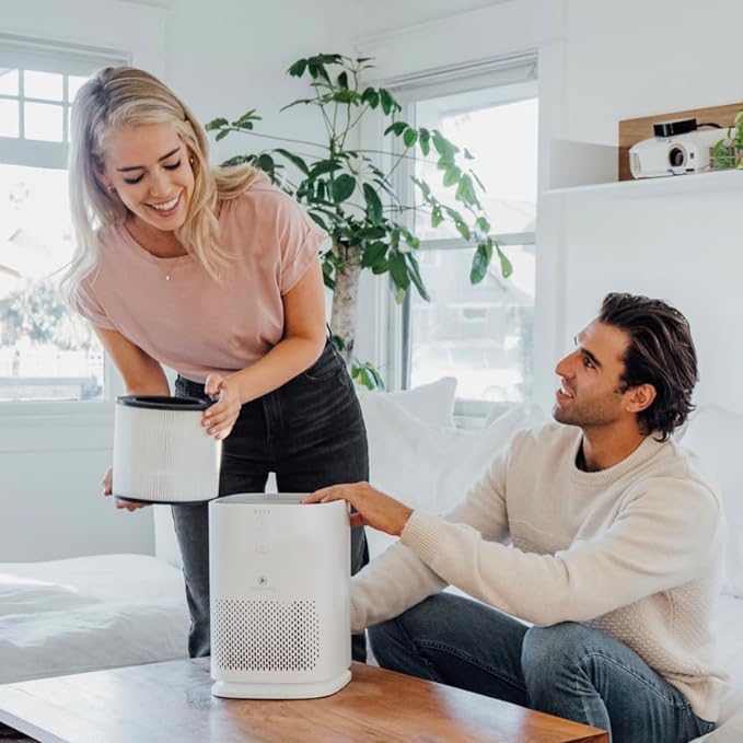 Medify MA-14 Genuine Replacement Filter for Allergens, Smoke, Wildfires, Dust, Odors, Pollen, Pet Dander | 3 in 1 with Pre-Filter, HEPA H13 and Activated Carbon | Removal to 0.1 Microns | 1-Pack