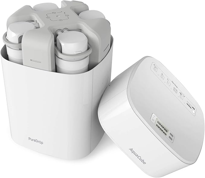 CUW4 Ultra-filtration Under-Sink 3-Stage Prefilter Replacement Water Filter Cartridges (no membrane included)