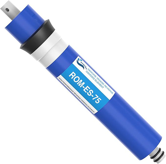 75 GPD RO Membrane Filter 12"x1.8" Reverse Osmosis Membrane Element Replacement Fits Under Sink RO Drinking Water Filter Filtration Purifier System, 1 Pack