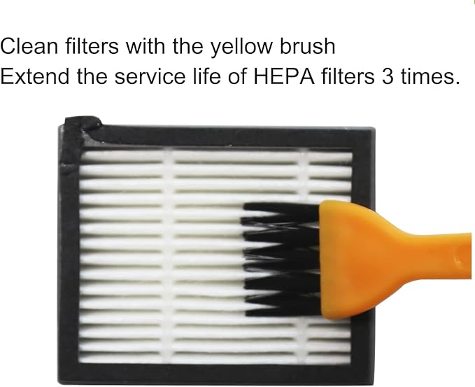 Replacement Parts Accessories for iRobot Roomba i7 i7+ j7 j7+ j8+ i1 i2 i3 i3+ i4 i4+ i6 i6+ i8 i8+ /Plus E5 E6 E7 Vacuum Cleaner, Multi-Surface Rubber Brushes Vacuum Filters Vacuum Bags Side Brushes