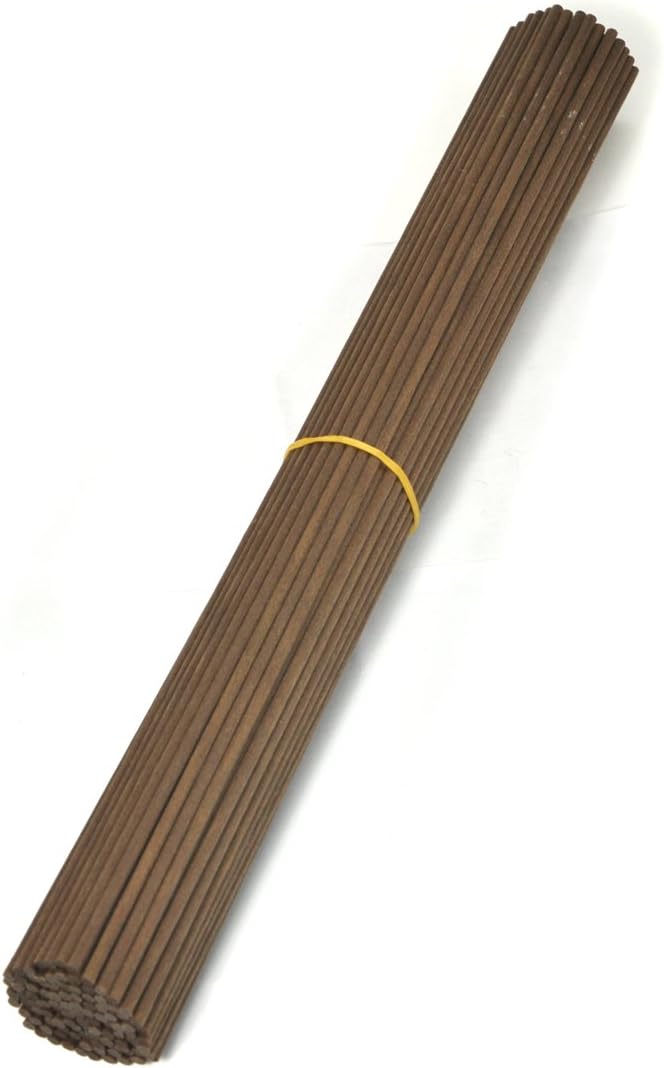 100 Pieces Fiber Reed Diffuser Replacement Refill Sticks (12" x 3mm, Brown)