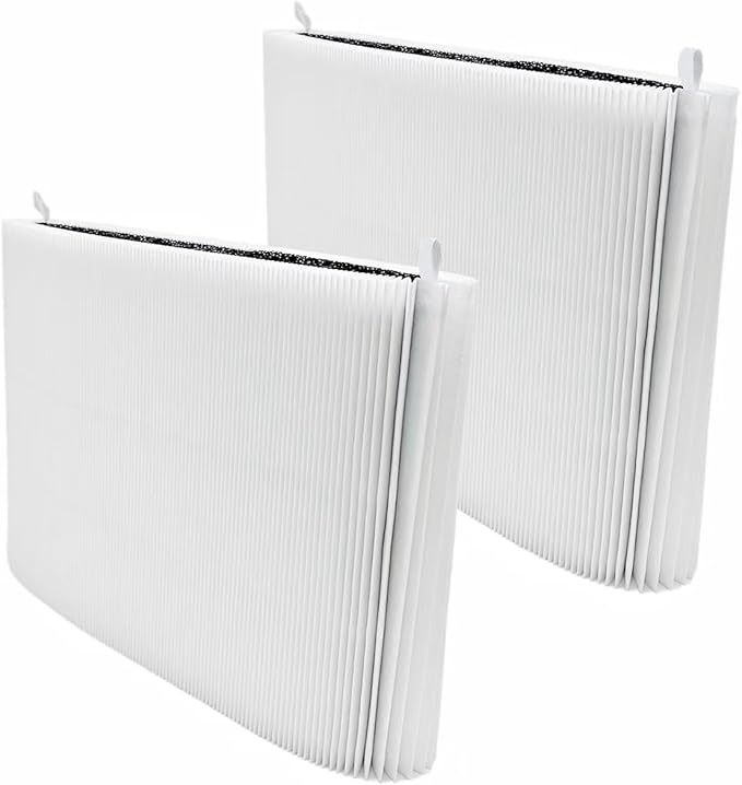 F2 max Replacement Filter For 211i Max Compatible With Blueair Blue Pure 211i Air Purifier Filter, H13 True HEPA 2-Pack