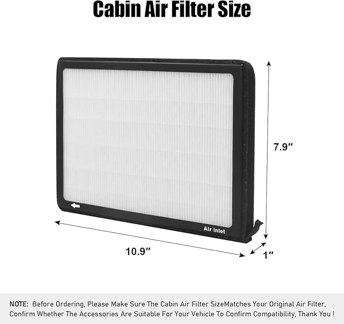 CF11668,Cabin Air Filter with activated carbon particle for Dodge,2011-2023 Challenger,2011-2023 Charger.Chrysler,300.68071668AA.2011,2012,2013,2014,2015,2016,2017,2018,2019,2020,2021,2022,2023.
