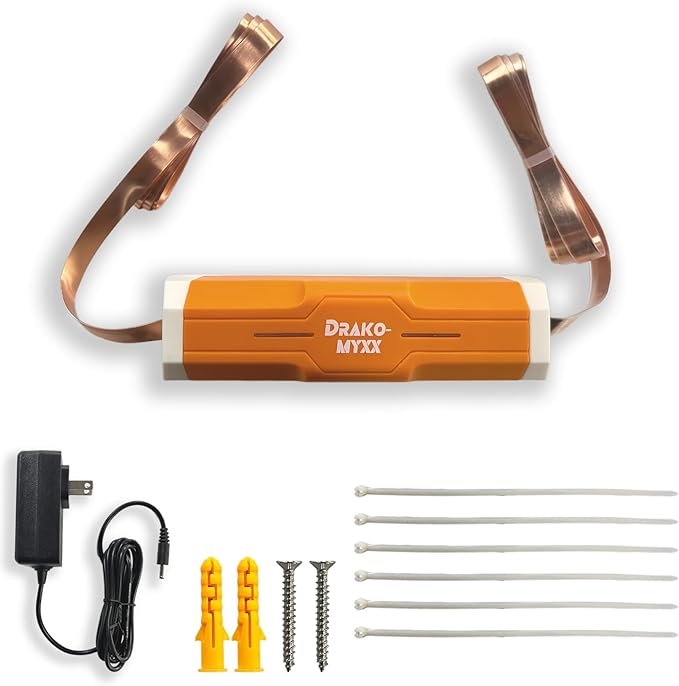 2026 Electronic Water Descaler No Salt Water Treatment System for Whole House, Compatible With Pipes Up to 1 Inch (25.4 mm) in Diameter, Effectively Reduces Limescale and Mineral Deposits