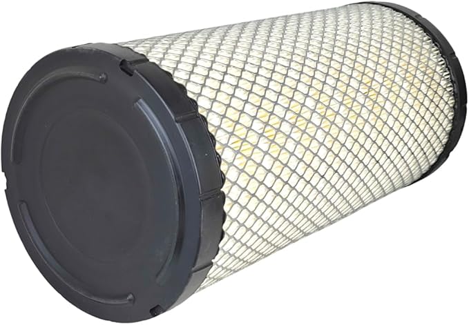 Air Filter Set P828889 P829333 AT171853 AT171854 110-6326 110-6331 46562 46569 222421A1 222422A1 RS3544 RS3545 Compatible with John Deere Kubota Case New Holland Backhoe Loader Tractor 5103 5203