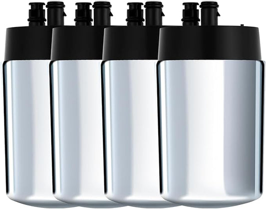 4 Pack Faucets Filters Cartridge，Replacement for Brita® Faucet Filter,Water Filter Compatible with Brita® Faucet Filtration Systems- Chrome