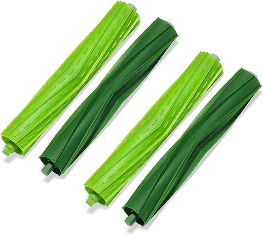 2 Set Rubber Roller Brush Replacement Accessories for iRobot Roomba i7 i7+ j7 j7+ j8+ i2 i3 i3+ i4 i4+ i6 i6+ i8 i8+ /Plus E5 E6 E7 Vacuum Cleaner