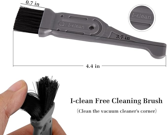 I-clean 16-pack Filters Accessories for all Neato Botvac Robotics 70e 75 80, D Series D75 D80 D85, Connected D3 D5 Vacuum Cleaner Replacement Parts