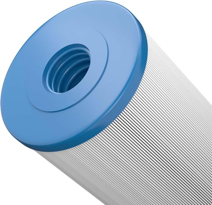 Tier1 Spa Filter Cartridge Replacement for Waterway Teleweir 35 SF - 2PK | Compatible with 817-4035, Pleatco PWW35L, Unicel 4CH-935 | 8-1/2" × 5" | Trilobal Fabric | Washable & Reusable | High Flow