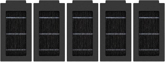 (5 Pack) T50 Pro Omni Replacement HEPA Filters for ECOVACS DEEBOT T50 Pro Omni/ T50 Omni/ T30C/ T30C Omni Robot Vacuum Filter, Upright Canister Filter, Accessories Kit (NOT FOR T50 Max Pro Omni)