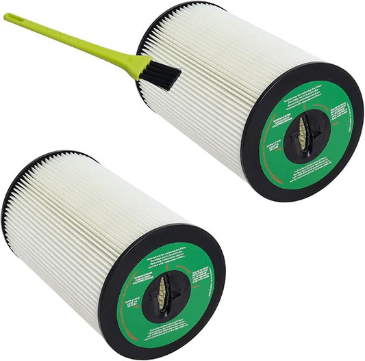 8107-01 Central Vacuum Cleaner Filter Replacement Compatible with Dirt Devil/Titan, 10 Inch Cartridge Filter Compatible with Vacuflo FC610 FC1550 Royal CS1200