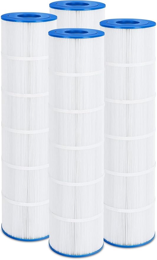Jandy CL 460 Pool Filter Cartridge (4-Pack) | 460 Sq. Ft | Compatible with Jandy CL 460, CV460, PJAN115, Unicel C-7468, Filbur FC-0810 | High-Performance Trilobal Fabric for Crystal Clear Water