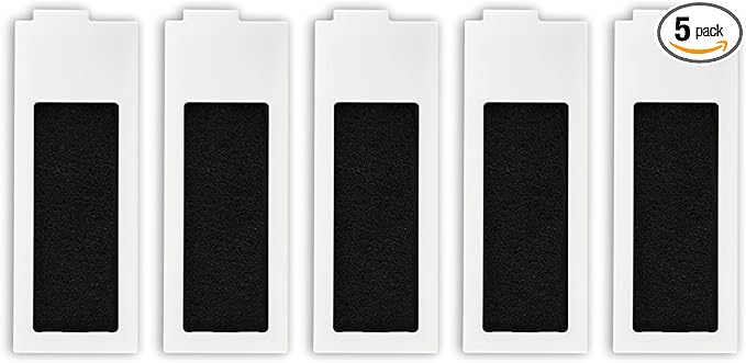 (5 Pack) Replacement HEPA Filter Compatible with ECOVACS DEEBOT T20 Omni / T20 Pro / T20 Pro Plus / T20 Max / T20 Max Plus Robotic Vacuum Cleaner, HEPA Filters Accessory Kit 5 Pieces