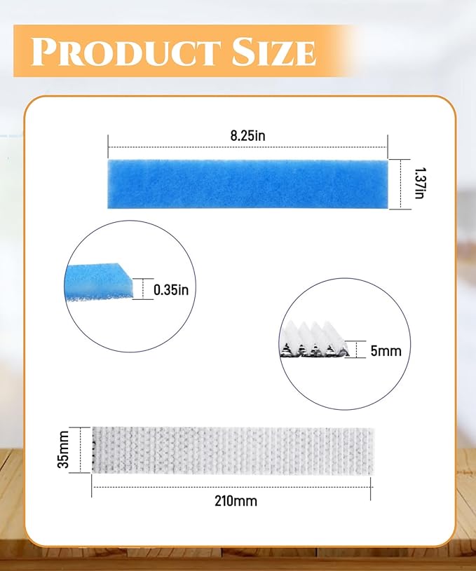 4 Pack Mini Split Air Filter Replacement Fits For Fujitsu General UTR-FA16 UTR-FA16-2