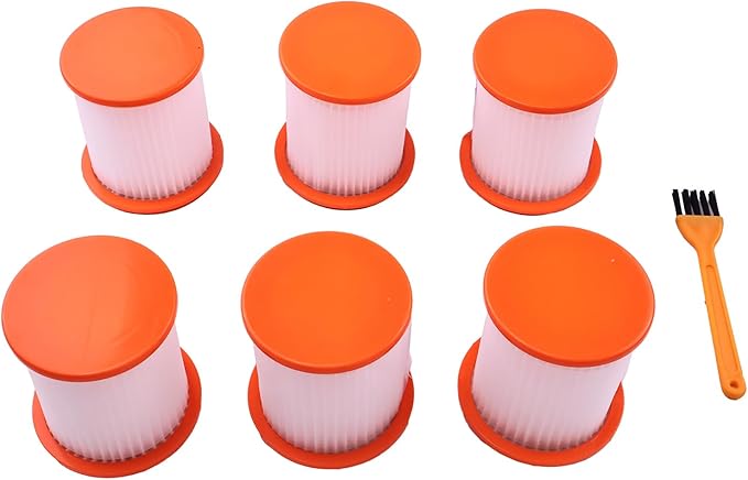 6pcs Filter and 1pc Brush for TMA T120 T121 T151 T150 T220 T210 T181 T180 T220 Vacuum Cleaner