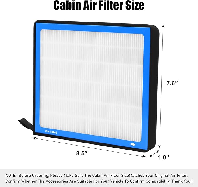 CF11671,Cabin Air Filter with activated carbon particle for Jeep,2023 Grand Wagoneer L,Wagoneer,Wagoneer L.Mazda,6,CX-7.Ram,2016-2023 1500,2019-2023 1500 Classic,2016-2023 2500,3500,4500,5500.