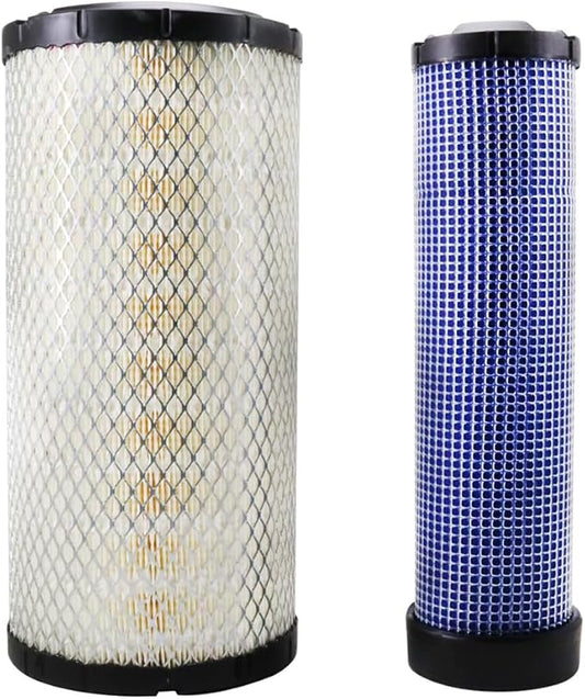 AF25557 AF25558 Air Filter Replace for P828889 P829333 222421A1 222422A1 Compatible with Kubota SVL90 SVL90-2 Case