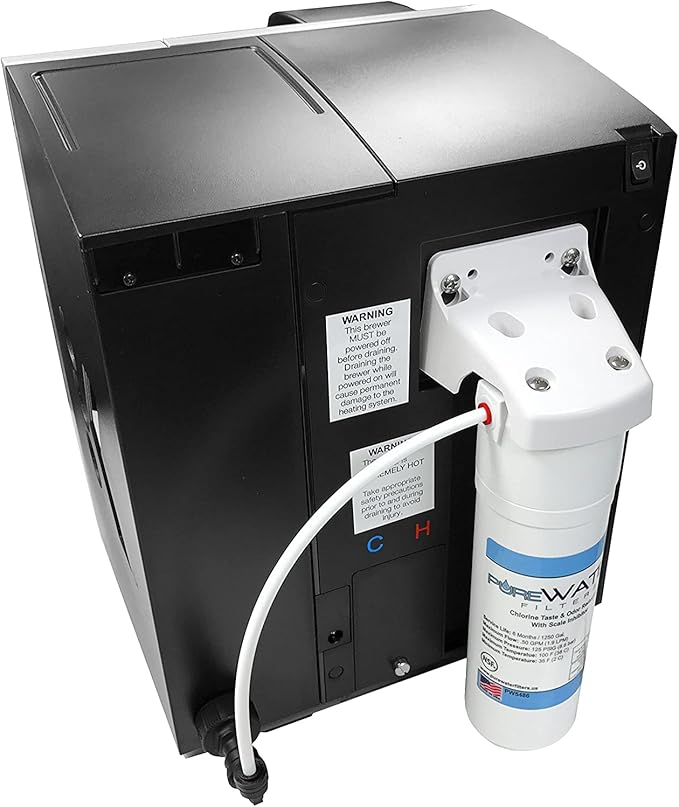 PureWater Replacement Water Filter Cartridge for Keurig P versions B150, K150 B155, K155 & all K2500 K3000 B3000SE K3500 K4000 (Pack of 3)