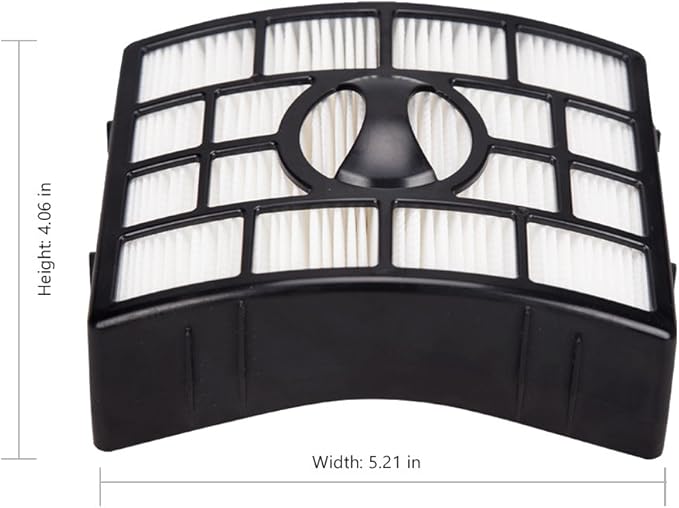 I-clean 2 Packs Replacement NV650 HEPA Foam & Felt Filters for Shark Rotator Powered Lift-Away Vacuum Cleaner, Compatible with Shark NV752,NV751,NV750,NV651,NV650,NV652 Replaces Part # XFF650 & XHF650