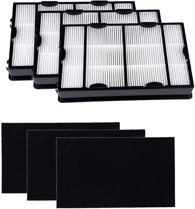 HAPF600 Filter for Holmes Air Purifier Filter B replace HAP726-U HAP1625 HAPF600D-U2 fits GE 106633 106643 106653 Models, Replacement Holmes HEPA Air Filter by TOPEMAI