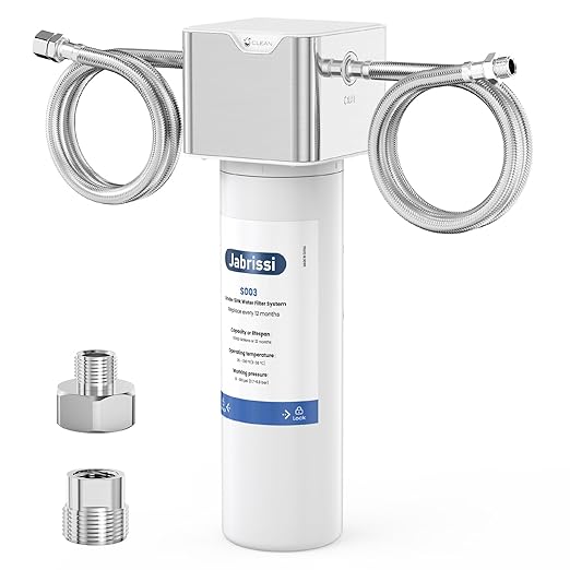 Under Sink Water Filter, NSF/ANSI 42&53 Certified, 1 Years or 10000 Gallons Ultra, Removes Heavy Metals, Chlorine,Bad Taste & Odor, Direct Connect Undersink Water Filtration System, USA Tech