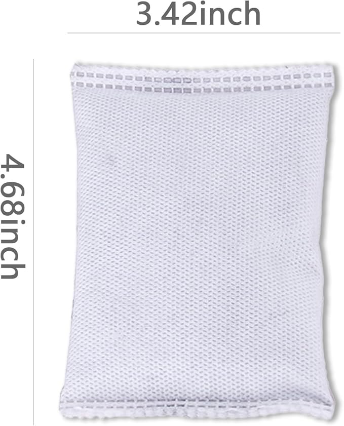 10 Pack Activated Charcoal Odor Absorbe Trash Can Deodorizer, Car Air Freshener, Shoe Deodorizer, Odor Eliminators For Storng Odor,50g/pack