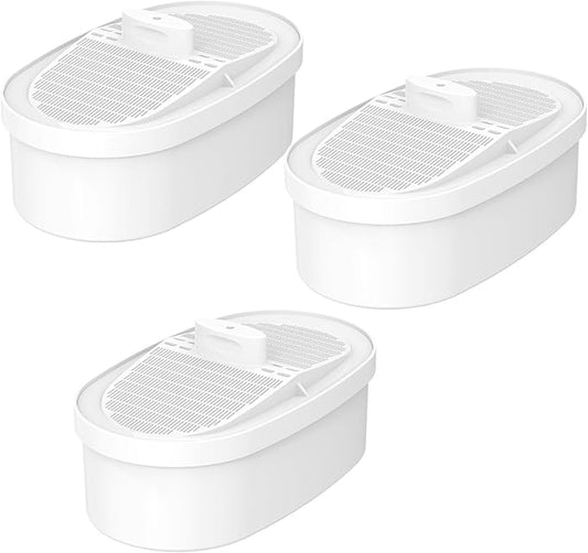 Replacement Filter for All Waterdrop® WD-PF-01A Plus, Reduces PFOA/PFOS, Chlorine, Compatible with Waterdrop® Pitchers, Lasts 3 Months or 200 Gallons(Pack of 3)