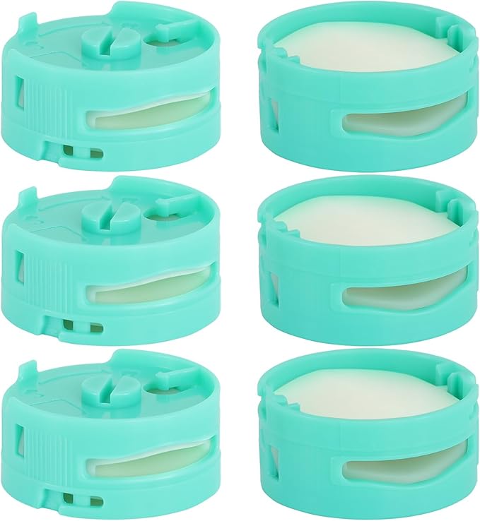 6 Pack Odor Neutralizer Cartridges Replacement Compatible with Shark AZ3000 AZ3002 HZ3000 HZ3002 IZ862H IZ562H ZD550 ZU102 Upright Vacuum, HP152 HP301 HP302 Air Purifier, Part# 1541FC3000