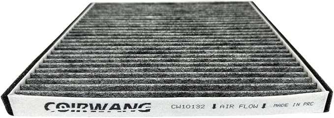 CF10132 Cabin Air Filter with Activated Carbon Compatible with Toyota Avalon/Camry/Sienna/Solara, Lexus ES330/GX470/RX350/RX400h 2006-2008 - Replaces 87139-06030