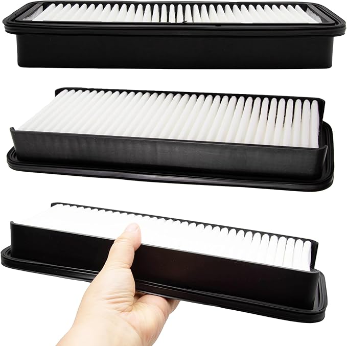 Cab Air Filter Kit,T1855-71600 Air Filter,6A671-75090 Filter Element Replacement for Kubota Tractor SVL75-2C/75C/90-2C/90C（Filter and Replacement）