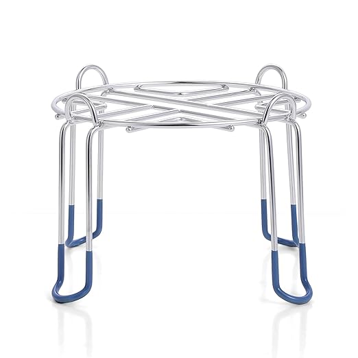 Stainless Steel Stand,Compatible with The Berkey® Gravity-Fed Water Filtration System, 9'' Diameter 6'' Tall Countertop Stand,Fit Most Medium Gravity Water Filter System