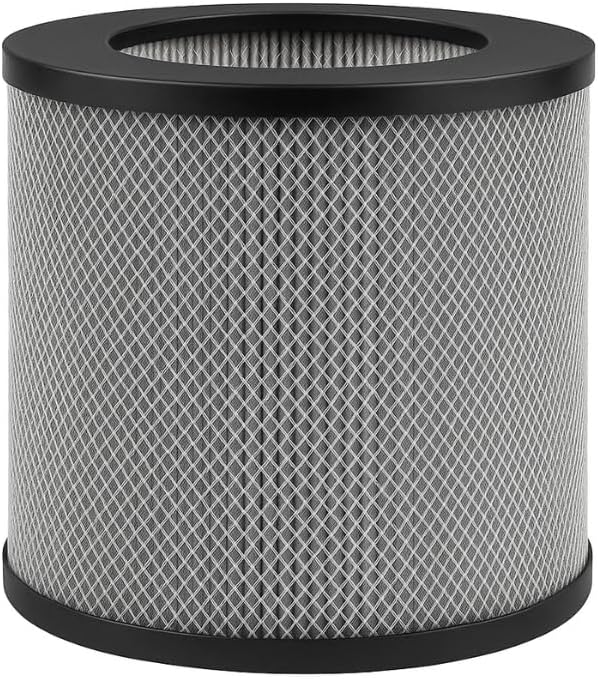 Nispira 3-in-1 True HEPA Activated Carbon Filter Replacement For Bissell MYair Personal Air Purifier 2780A 2780 27809, Compared to Part 2801. Size 7" x 7" x 6.1". 1 Pack (NOT FOR MODEL 3139A)