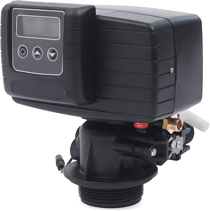 5600XSTST Time Type Water Softener Control Valve Digital Metered, Digital Control Valve for Water Softeners Automatic | 110V 3W