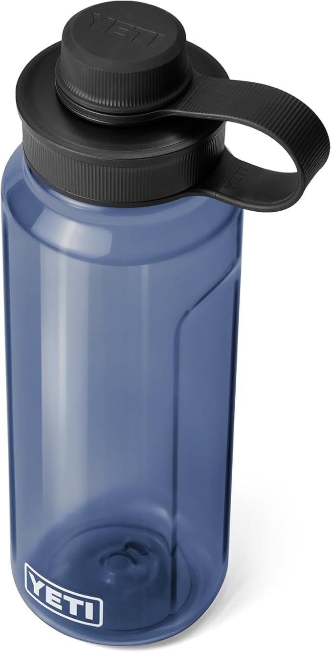 YETI Yonder Water Bottle with Yonder Tether Cap, Lightweight, Leakproof and BPA-Free