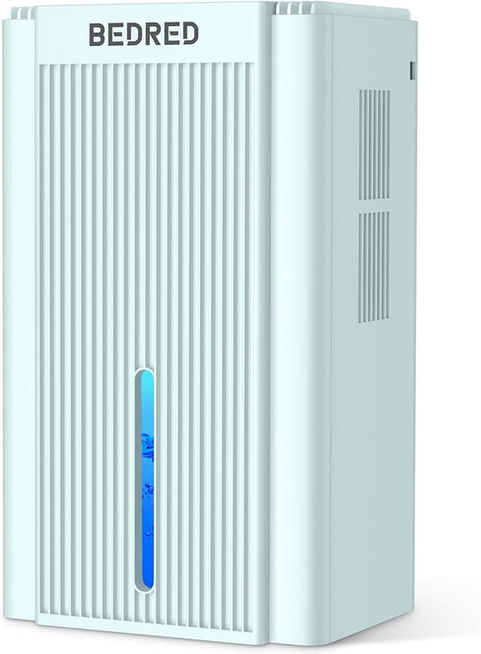 Dehumidifier,95OZ Dehumidifier for Home 1000 Sq.Ft - Quiet with Auto Shut Off & Relaxing 7 Color Ambient Light,Ideal for Livingroom, Bedroom, Basement(Pale Turquoise)