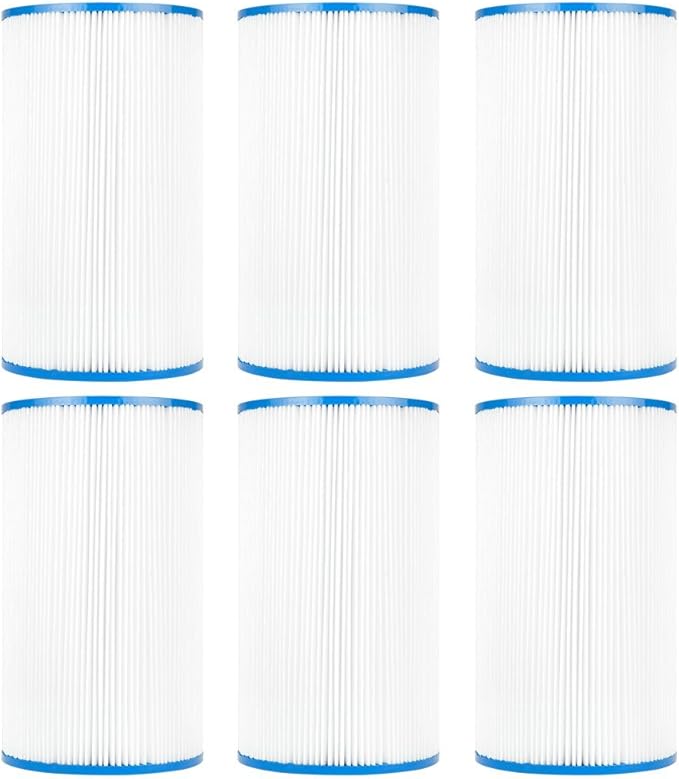 Clear Choice Pool Spa Filter 6.00 Dia x 10.50 in Cartridge Replacement for Hot Springs Aladdin 13004, [6-Pack]